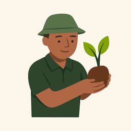 A caretaker plants it on your behalf